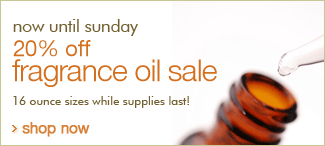 20% Off Fragrance Oil Sale