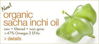 New! Organic Sacha Inchi Oil