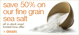 Save 50% On Fine Grain Sea Salt