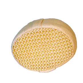 Oval Sisal Terry Sponge With Strap