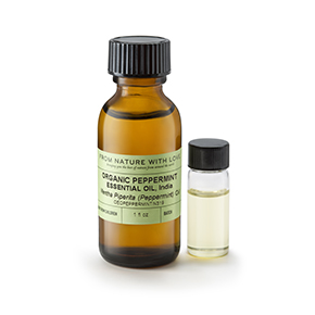 Organic Peppermint Essential Oil, India (Clearance)