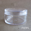 25 ml Polystyrene Sifter Jars with Caps
