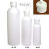 16 oz. HDPE Cosmo Round Bottle With Turret Cap